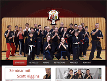 Tablet Screenshot of kenpo-karate-willich.de